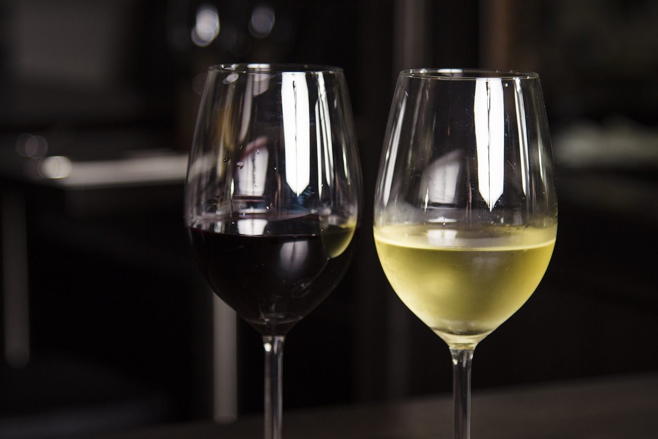 wine glasses