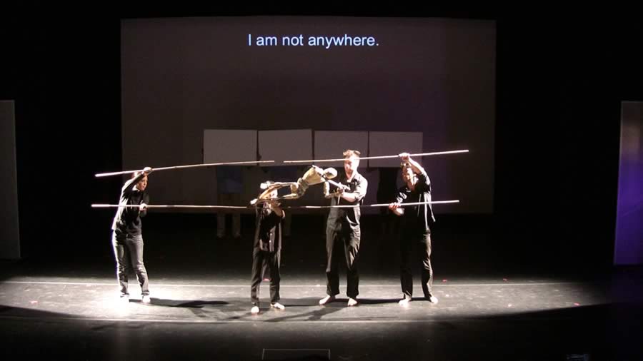 puppets in The Wind-Up Bird Chronicle Production